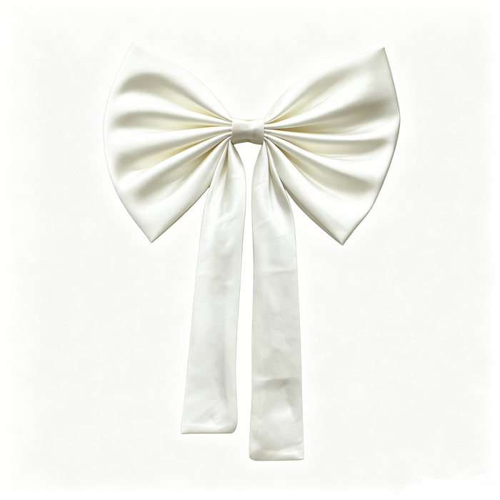 Satin Detachable Bow for Wedding Halloween Christmas Tree