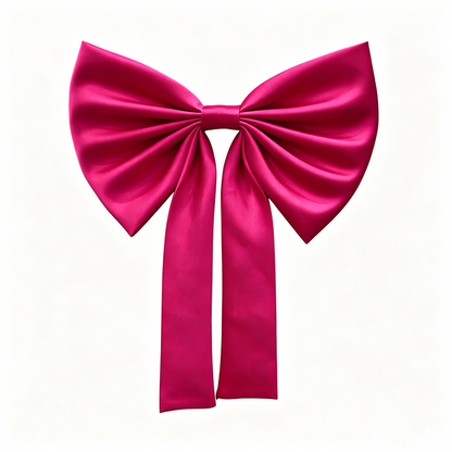 Satin Detachable Bow for Wedding Halloween Christmas Tree
