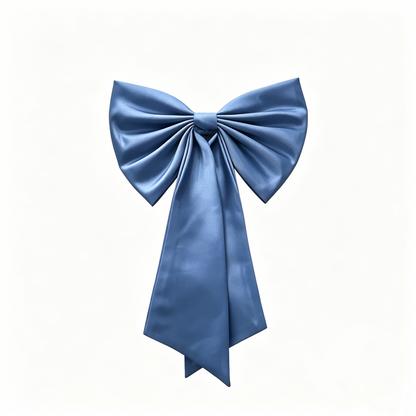 Satin Tails Detachable Bow for Wedding Halloween Christmas Tree