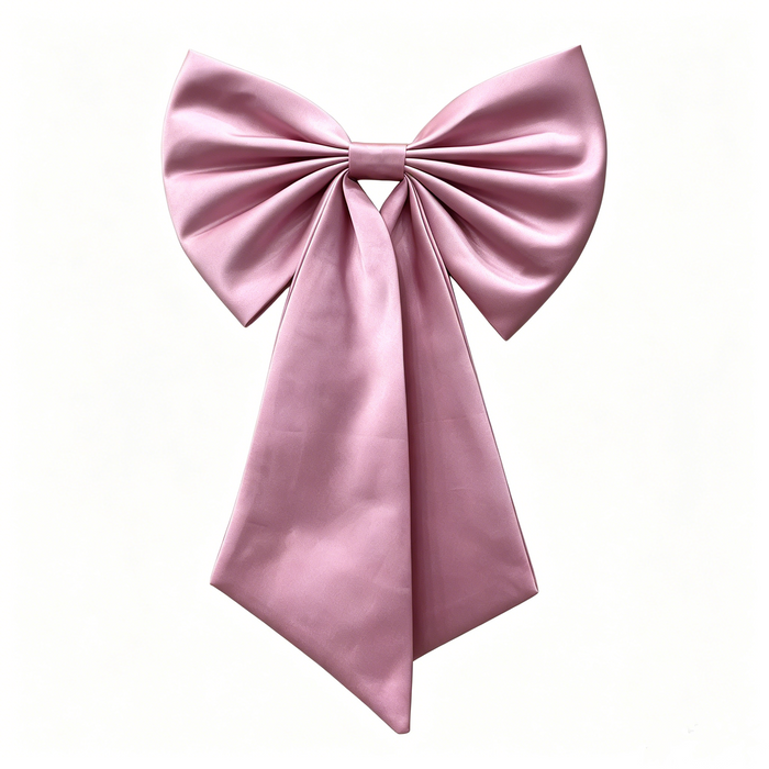Satin Tails Detachable Bow for Wedding Halloween Christmas Tree