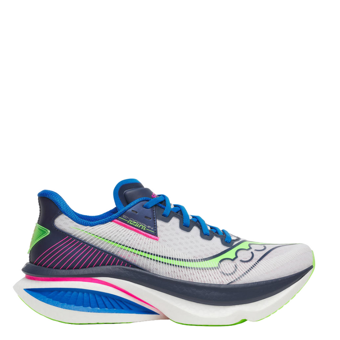 Saucony Men's Endorphin Azura Running Shoes in White/Navy SS26