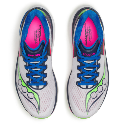Saucony Men's Endorphin Azura Running Shoes in White/Navy SS26