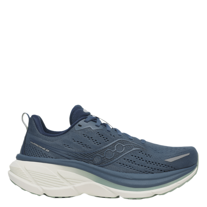 Saucony Men's Hurricane 25 Running Shoes in Dusk/Iceberg AW25