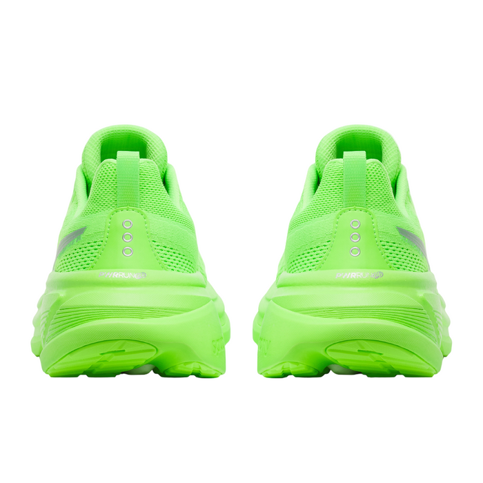 Saucony Men's Hurricane 25 Running Shoes in Silver/Slime SS26