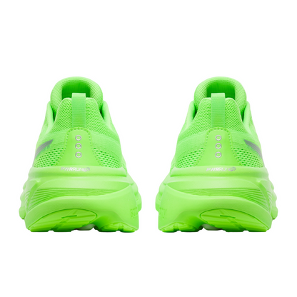 Saucony Men's Hurricane 25 Running Shoes in Silver/Slime SS26