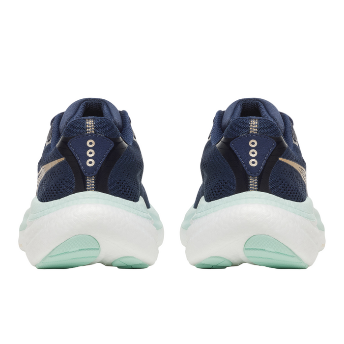 Saucony Women's Ride 19 Running Shoes in Navy/Aqua SS26