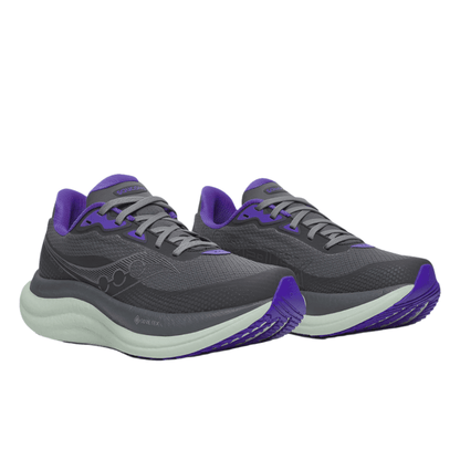 Saucony Shoes Saucony Women's Triumph 23 GTX Running Shoes in Shadow/Aloe AW25 - Up and Running