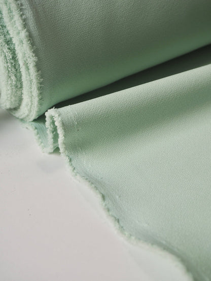 Seafoam Stretch Heavy Crepe
