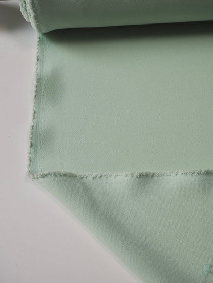 Seafoam Stretch Heavy Crepe