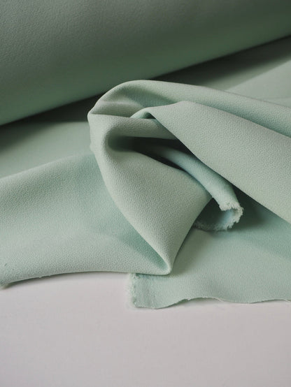 Seafoam Stretch Heavy Crepe