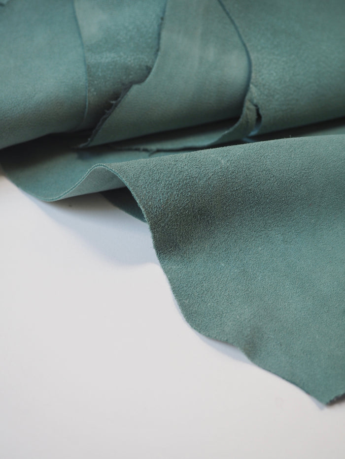 Seafoam Suede Lambskin