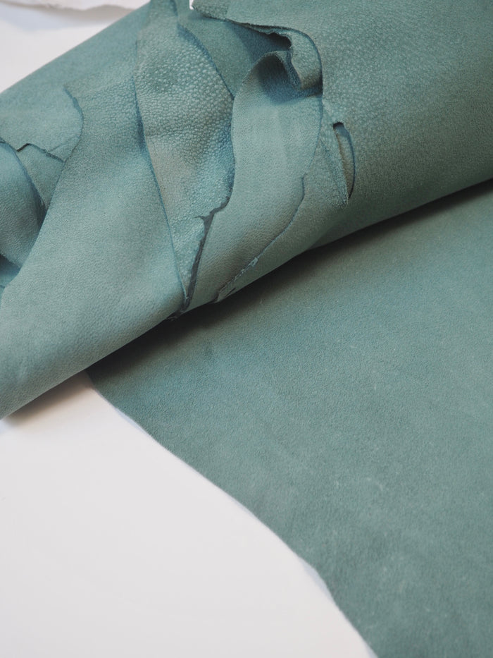 Seafoam Suede Lambskin