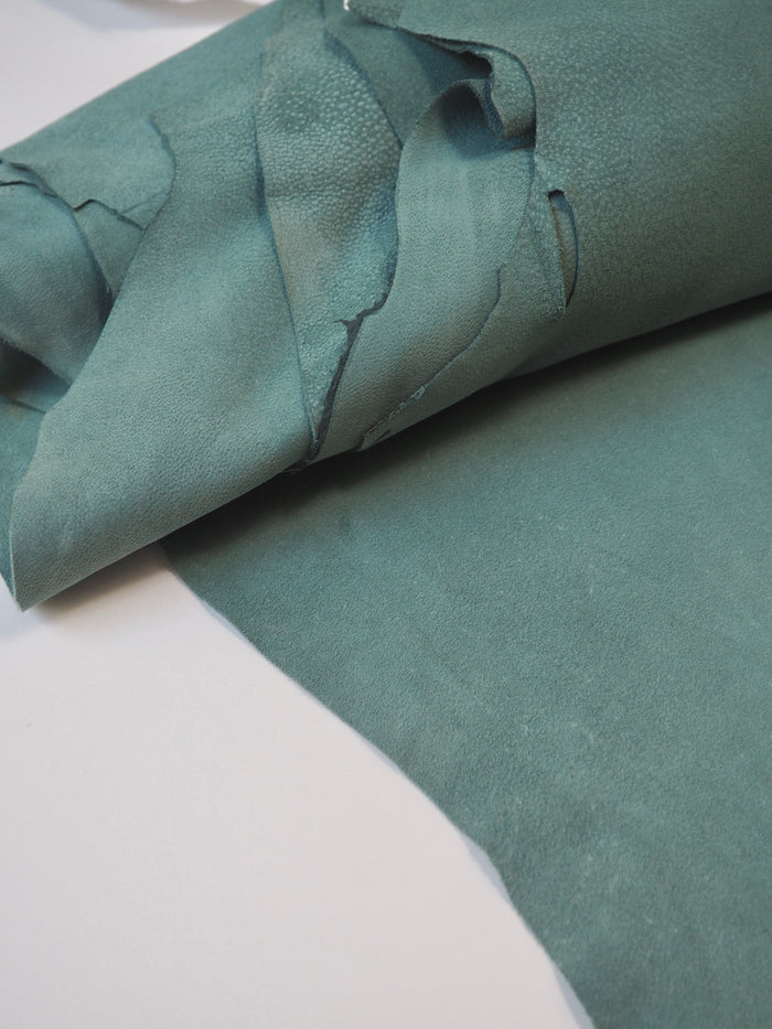 Seafoam Suede Lambskin