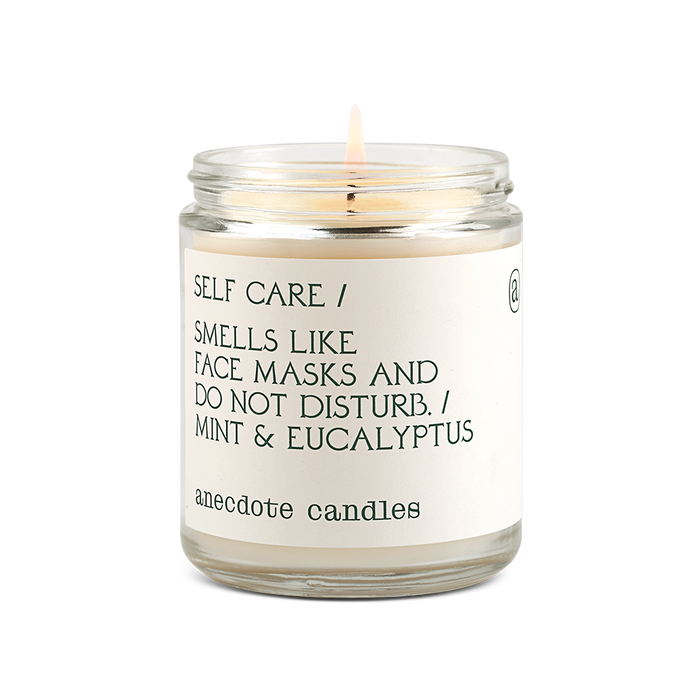 Self Care Candle ~ Mint & Eucalyptus