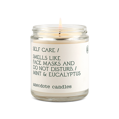 Self Care Candle ~ Mint & Eucalyptus