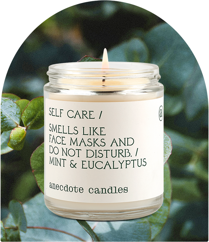 Self Care Candle ~ Mint & Eucalyptus