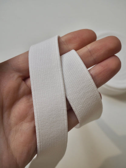 Shindo White Soft Elastic 20mm