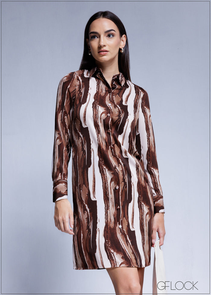 Shirt Dress - 100425