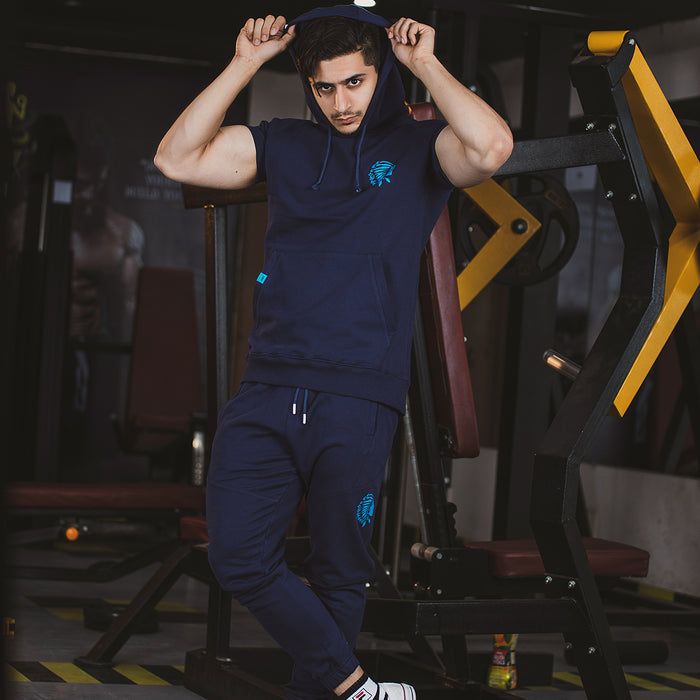 Short Sleeve Hoodie & Bottom Set