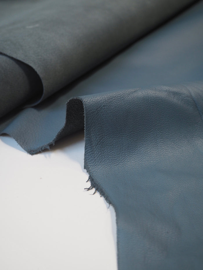 Slate Blue Napa Lambskin