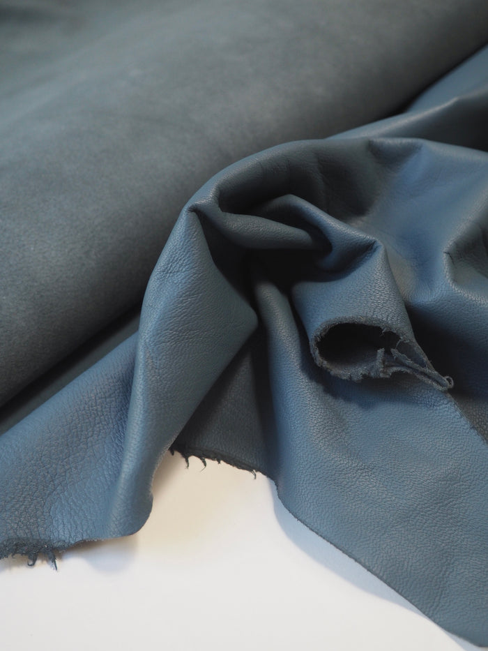 Slate Blue Napa Lambskin