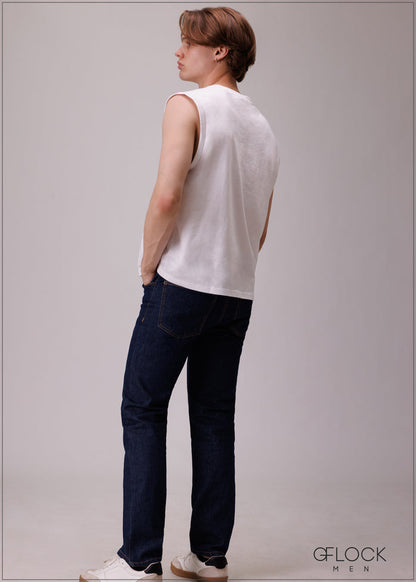 Slim Fit Dark-Wash Jean - Short Length - 110326D