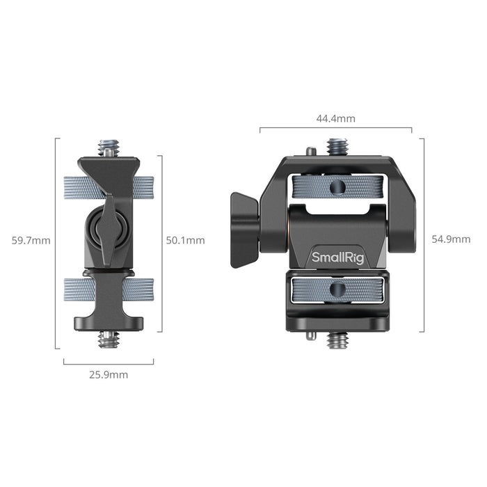 SmallRig Swivel and Tilt Adjustable Monitor Support with 1/4"-20 Screws
