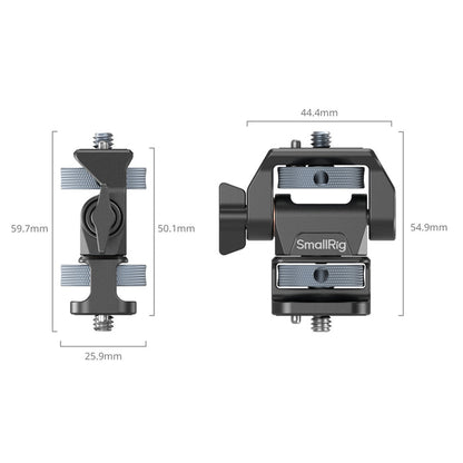 SmallRig Swivel and Tilt Adjustable Monitor Support with 1/4"-20 Screws