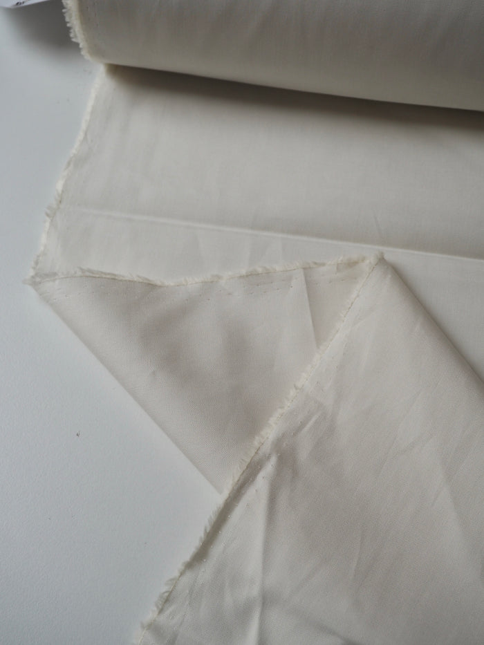 Soft Buttermilk Cotton Shirting