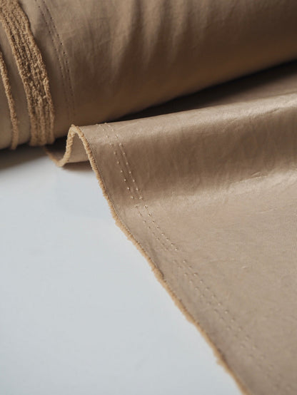 Soft Gold Tumbled Satin