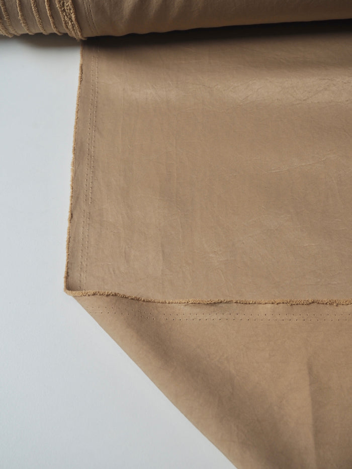 Soft Gold Tumbled Satin