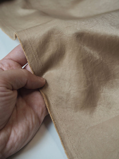 Soft Gold Tumbled Satin