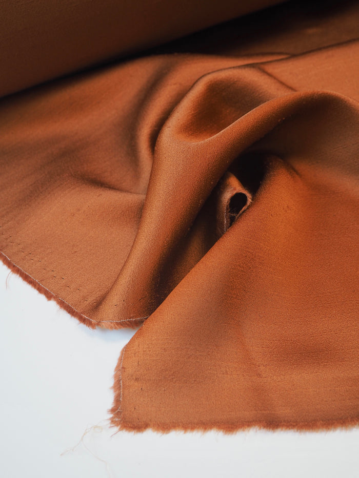 Spice Shantung Satin