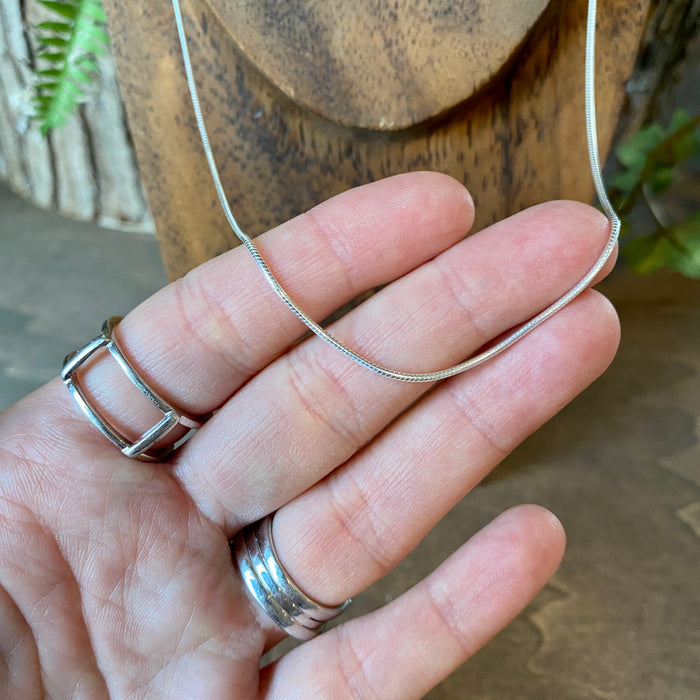 Sterling Silver Snake Chain (1.0)