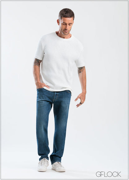 Straight Leg Jeans - Short Length - 250625