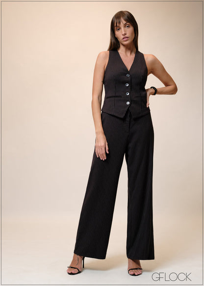 Straight Leg Pant - 241025