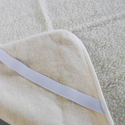 Protège matelas en laine vierge Sassoupi - 90x190 cm