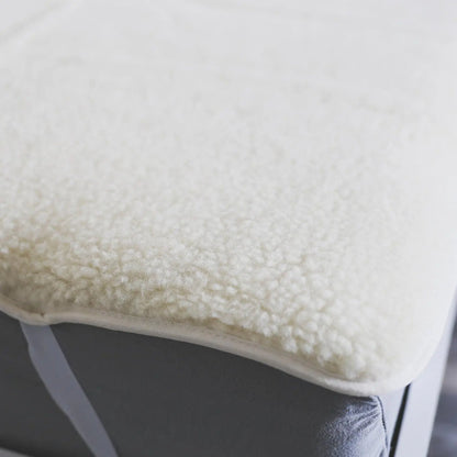 Protège matelas en laine vierge Sassoupi - 90x190 cm