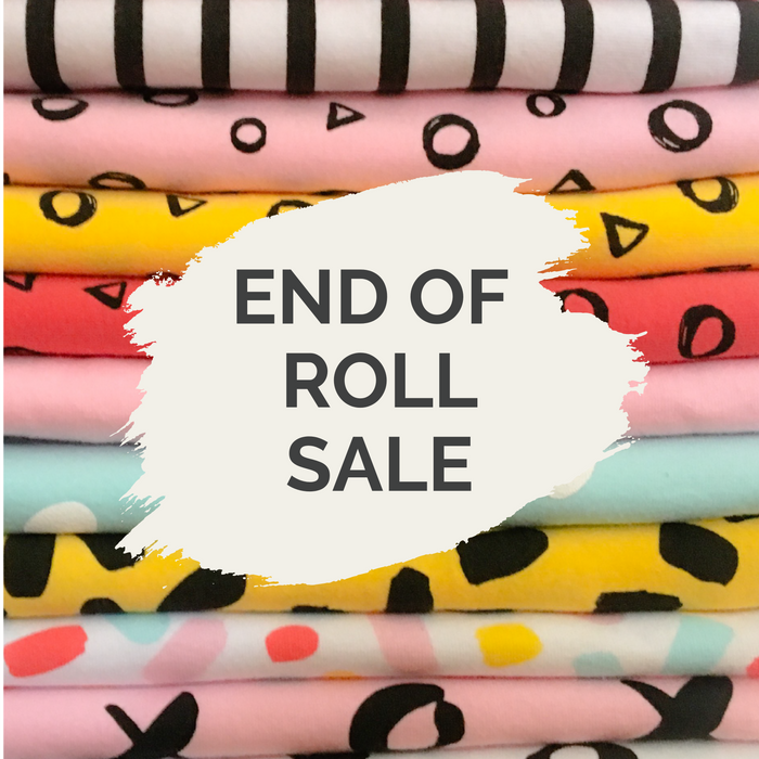 Tadah Organic Knit Fabric - END OF ROLL SALE