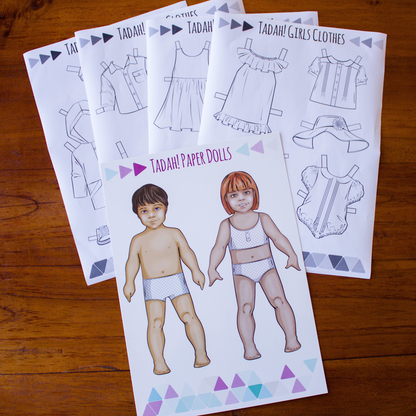 Tadah Paper Dolls