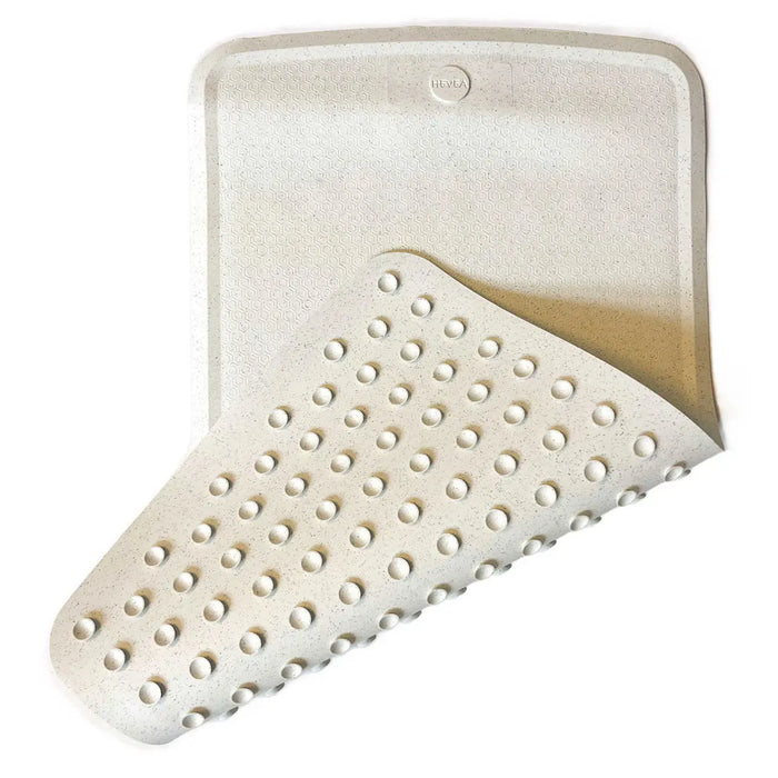 Tapis de bain en caoutchouc Hevea - Sable