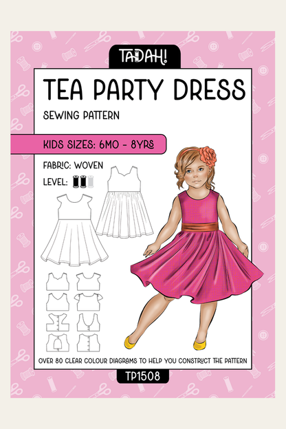 Tea Party Dress Sewing Pattern