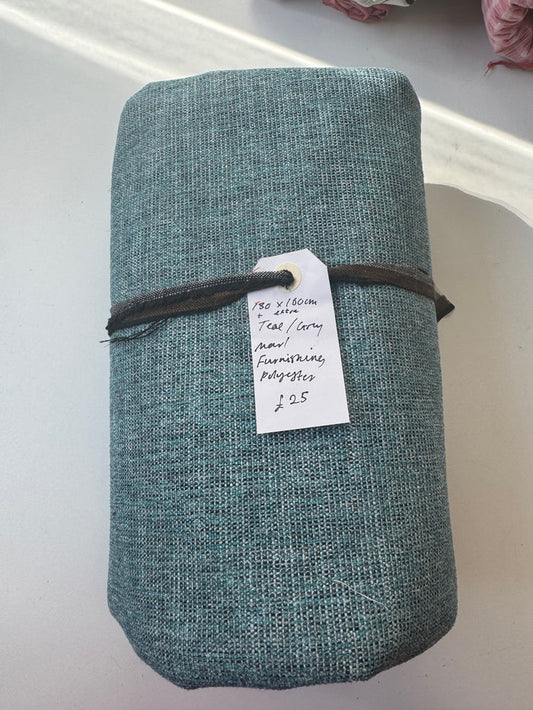 Teal Marl Furnishing Remnant