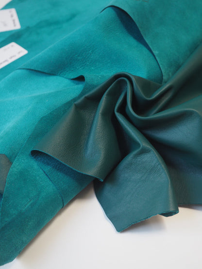 Teal Napa Lambskin