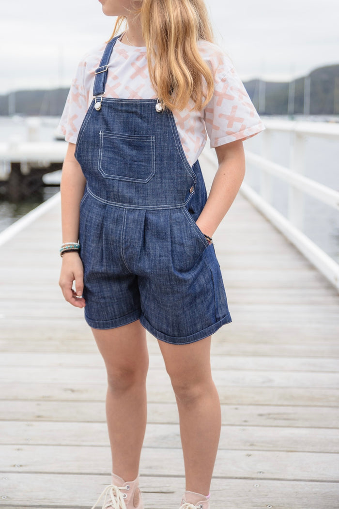 Teen Luxe Overalls Sewing Pattern