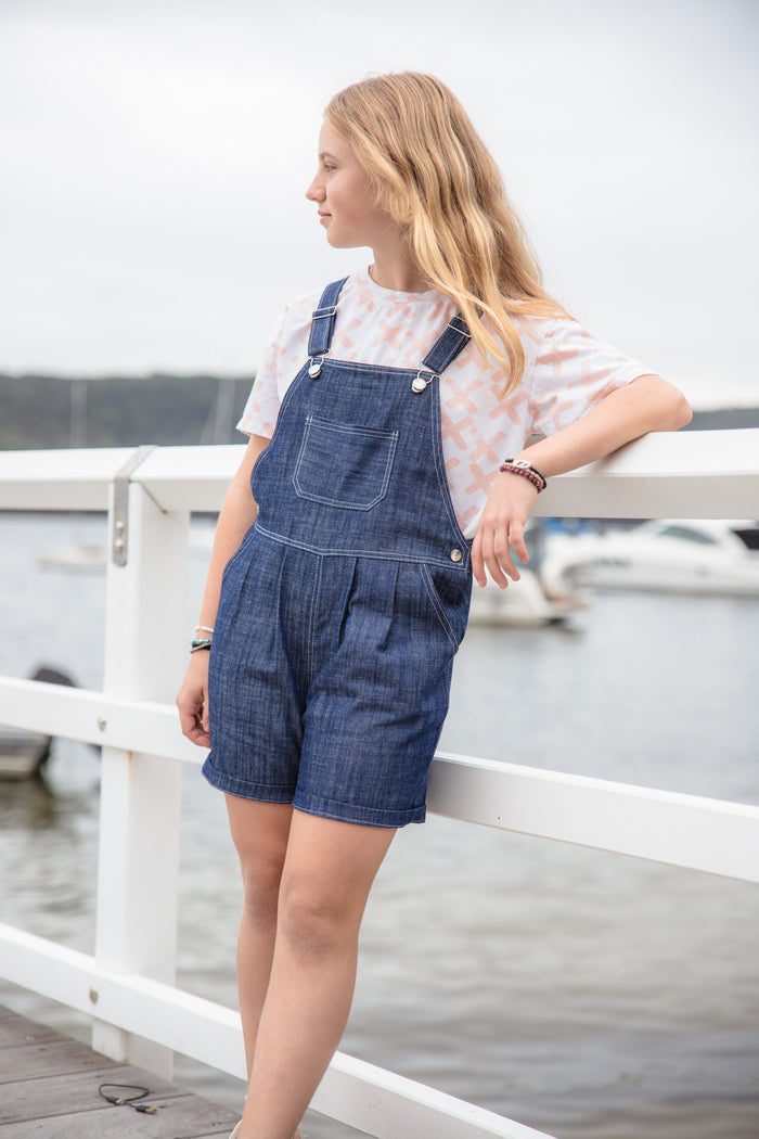 Teen Luxe Overalls Sewing Pattern