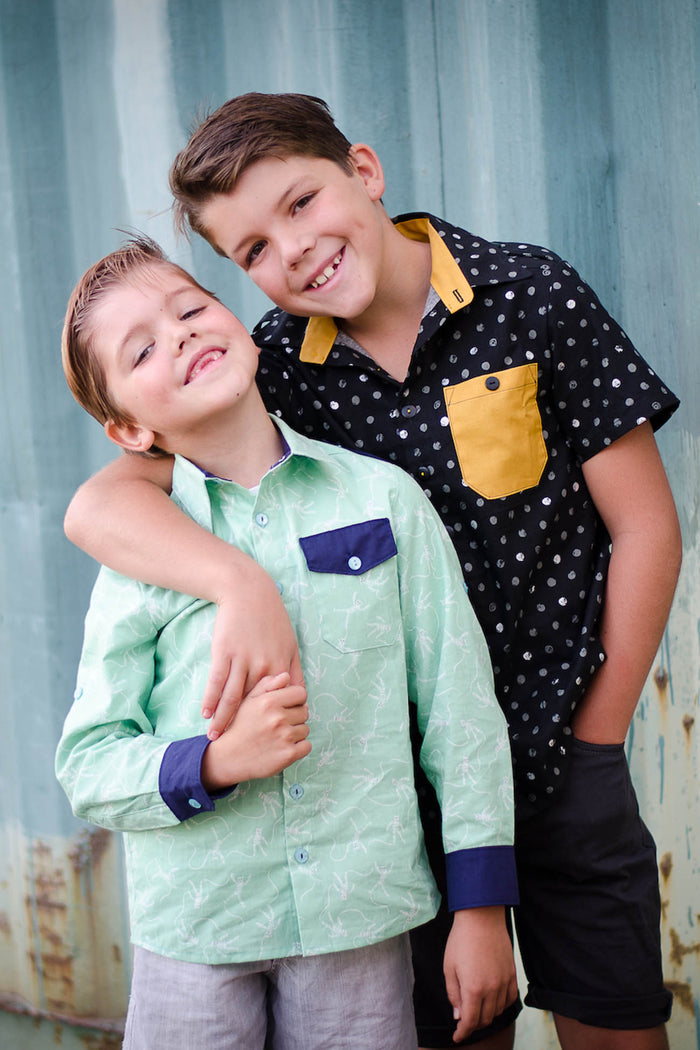 Teens Troop Shirt Sewing Pattern