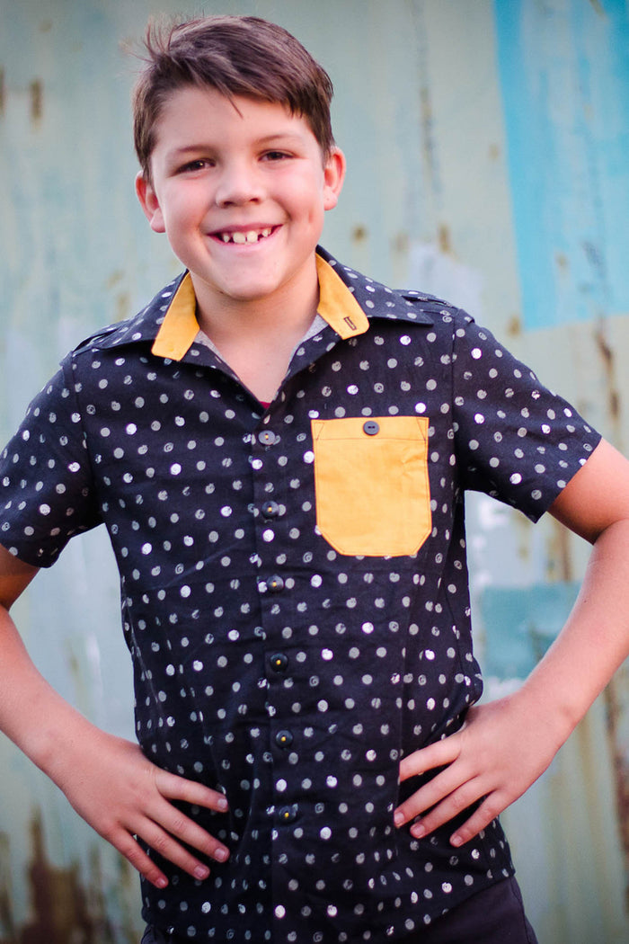 Teens Troop Shirt Sewing Pattern
