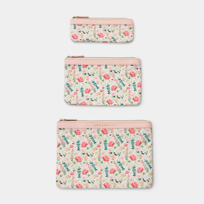 The Illustrator Pink - Cosmetic Case Set