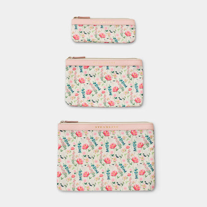 The Illustrator Pink - Cosmetic Case Set